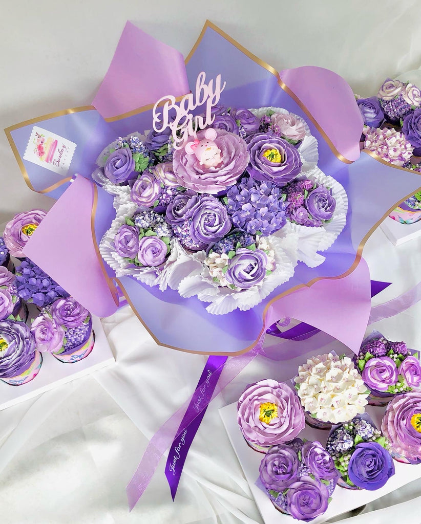 Boukay’s Cupcake Bouquet & Cupcake Box Party Set