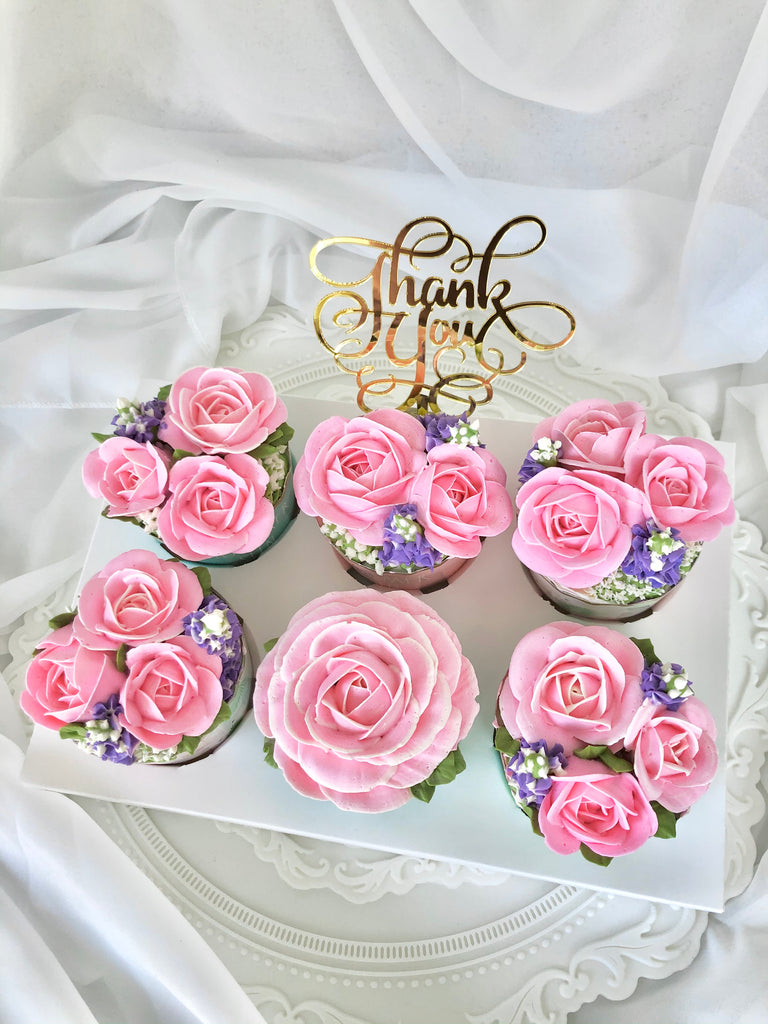 “Thank You” Cake Topper (Classic)