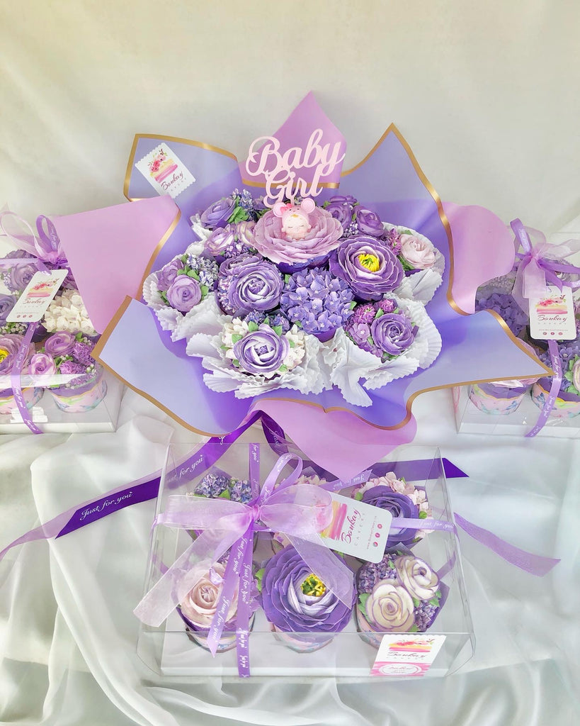 Boukay’s Cupcake Bouquet & Cupcake Box Party Set