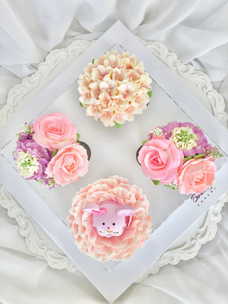 Baby Blossoms 6 Cupcakes Box