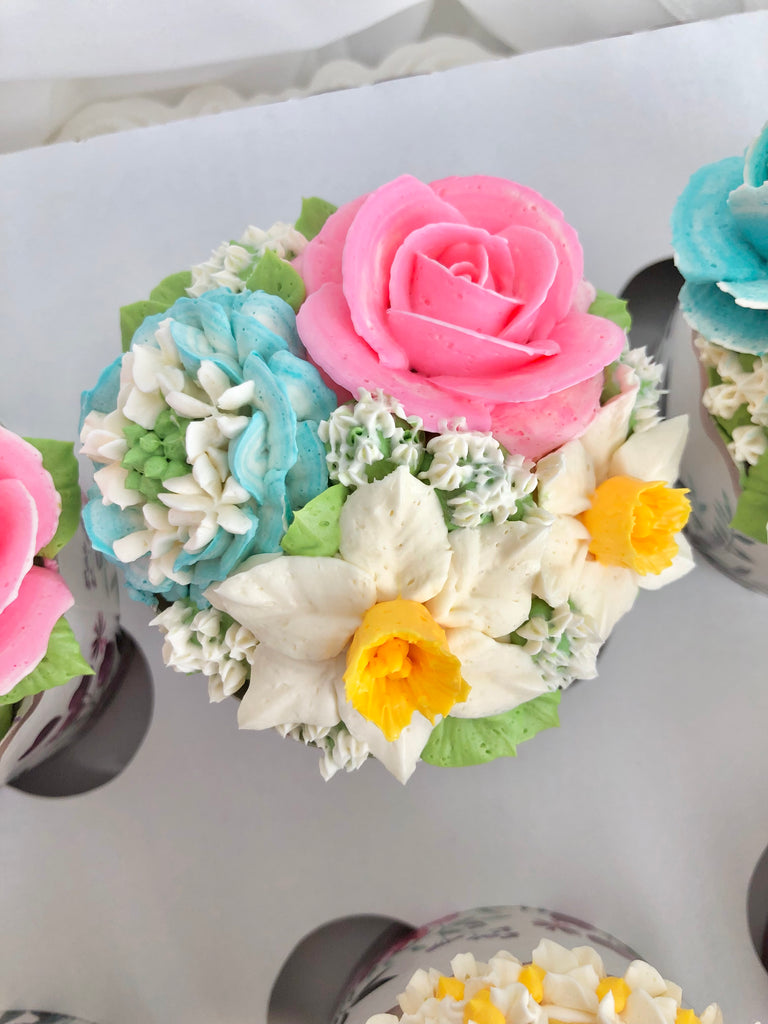 Princess Garden Cupcakes Box