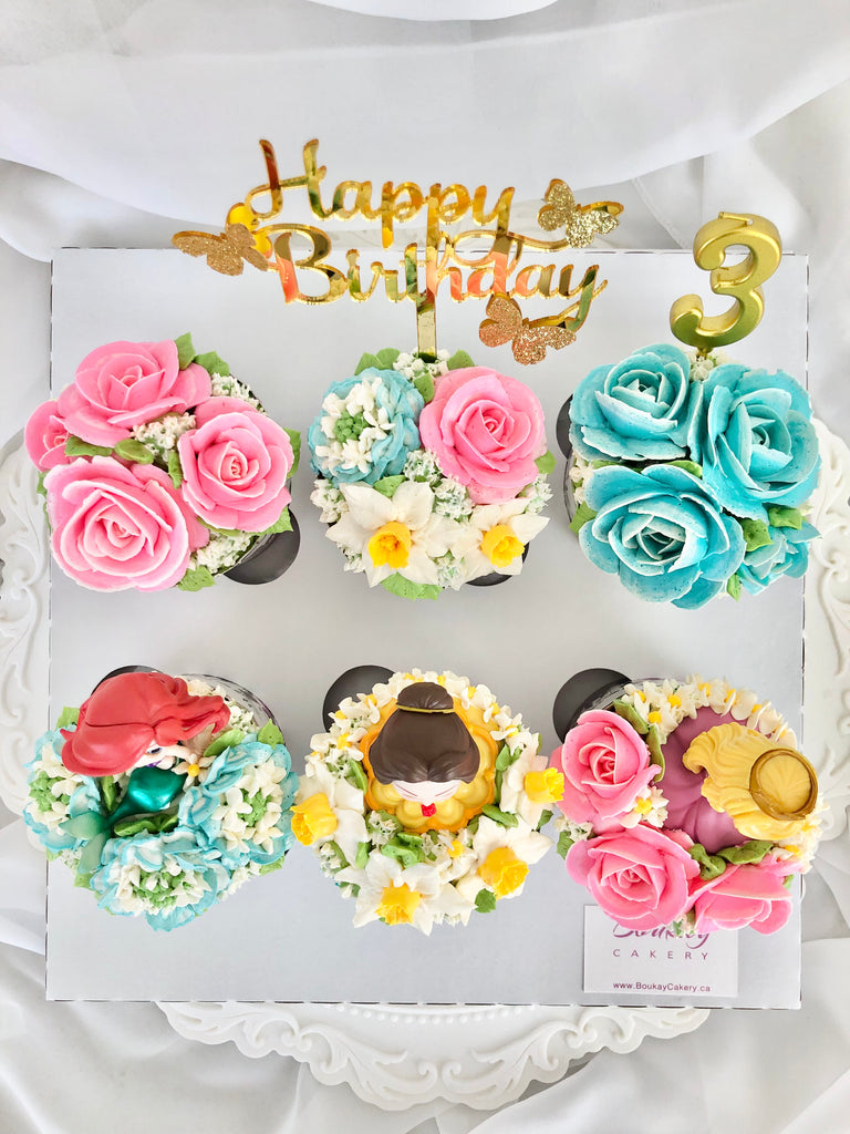 Princess Garden Cupcakes Box