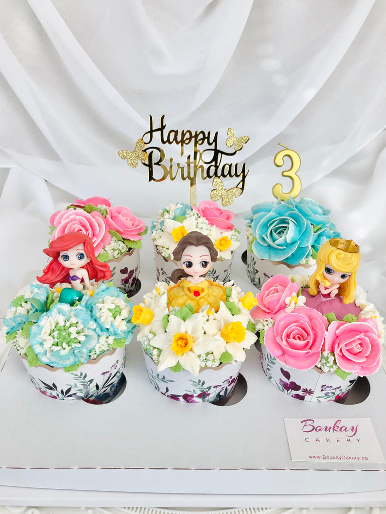 Princess Garden Cupcakes Box