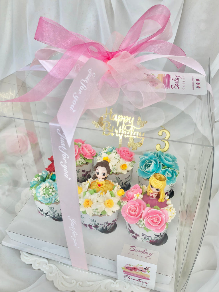 Princess Garden Cupcakes Box