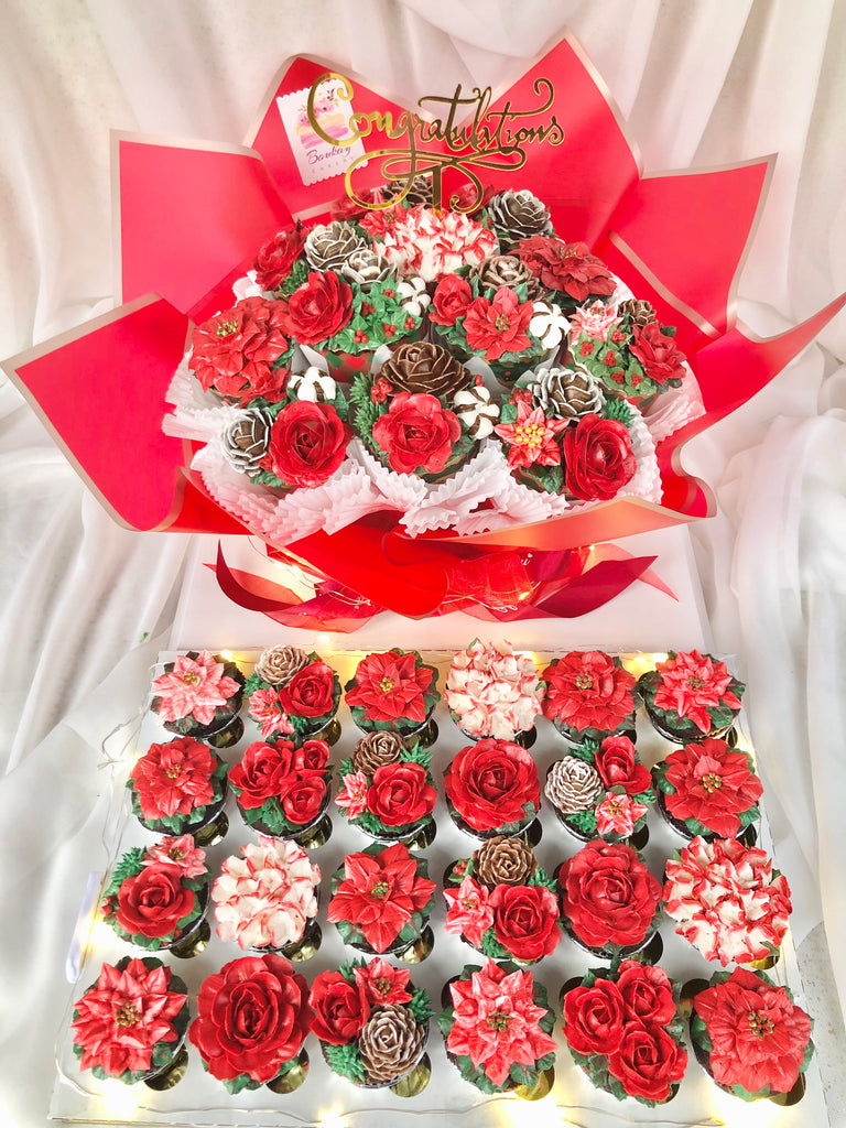 Boukay’s Cupcake Bouquet & Cupcake Box Party Set