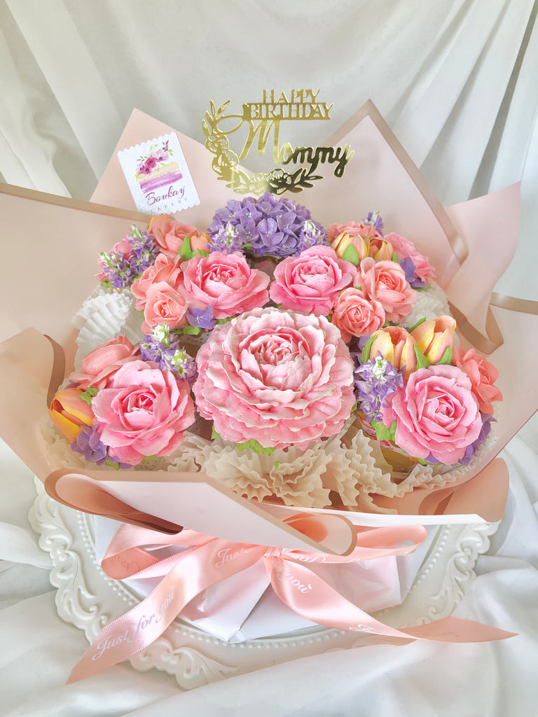 Love Garden 8-12 Cupcakes Bouquet