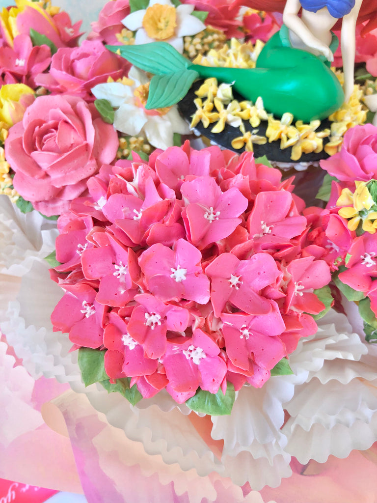 Princess Rose Garden Cupcake Bouquet (with Princess & Colour Options)