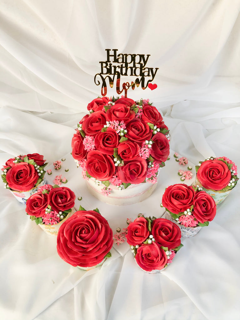 Classic Roses Cake