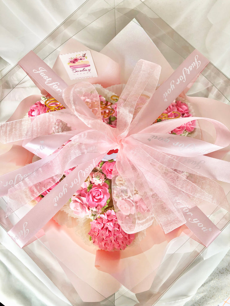 Love Garden 4-6 Cupcakes Bouquet