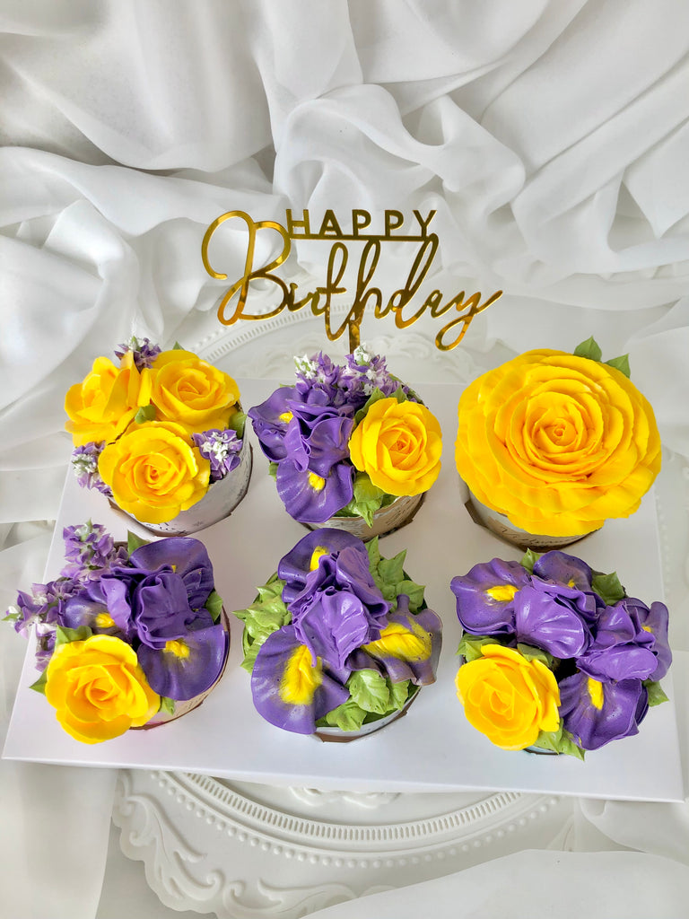 Sunshine Romance Cupcake Box