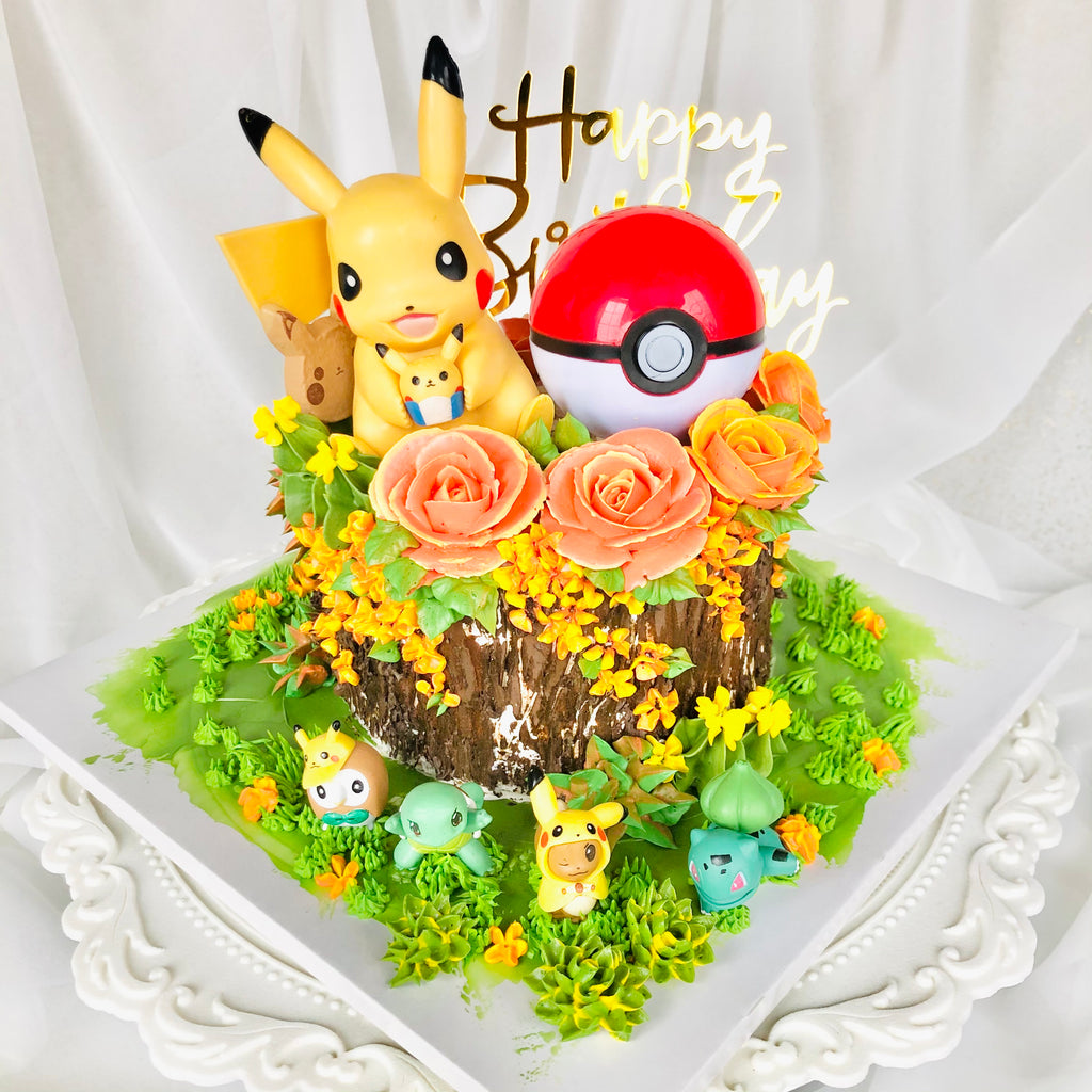 Pokémon Paradise Cake