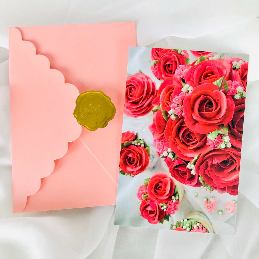 Complimentary Card: Passion Red Roses