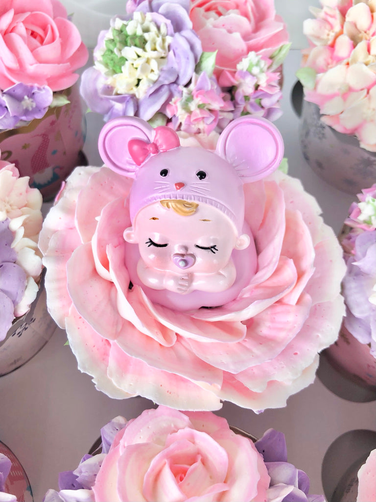 Baby Blossoms 6 Cupcakes Box